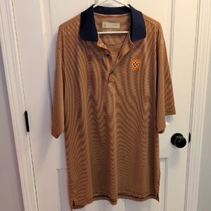 Midlothian Country Club Men's Striped Golf Polo